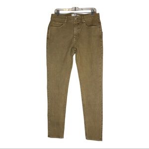 Hudson Zack Skinny Jean in Saddle Color